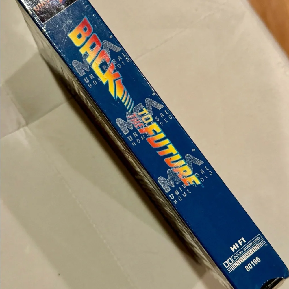 Sealed Back To The Future McDonald's Promo Video Cassette 1994 MCA Home Video